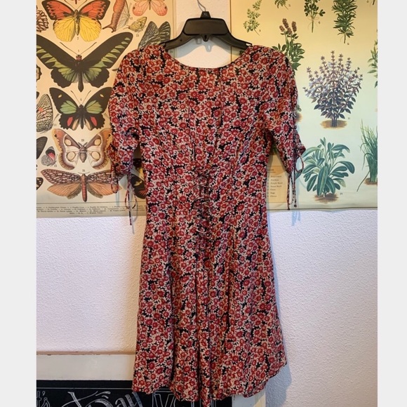 M Free People Floral Print Dress - Picture 8 of 9